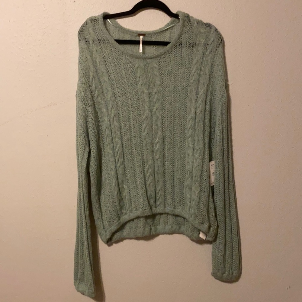 Free People knit sweater